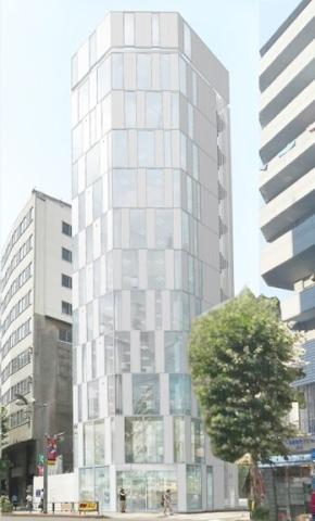 （仮）新宿オフィスビル新築工事イメージ1