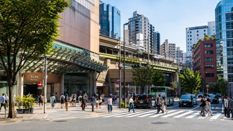 恵比寿駅画像