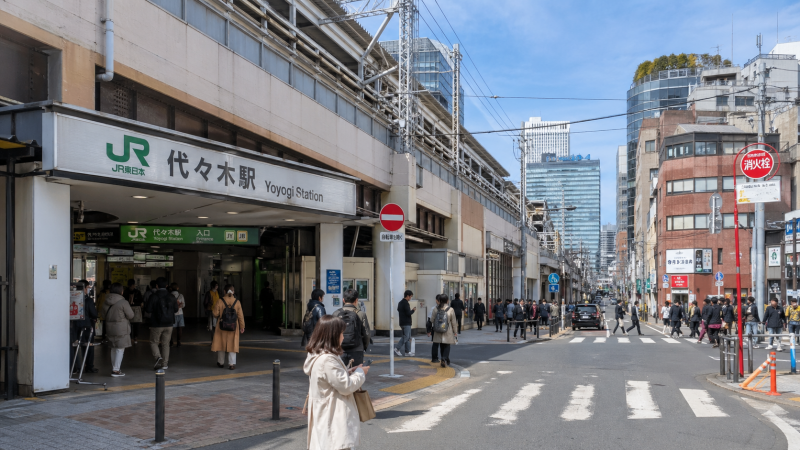 代々木駅画像