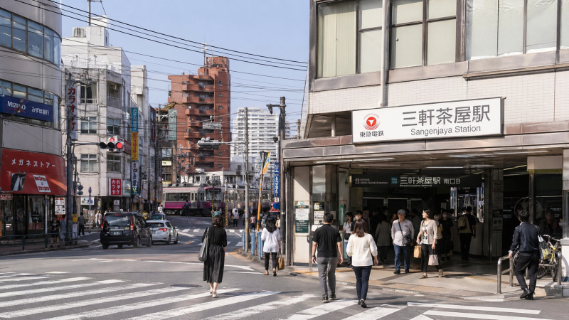 三軒茶屋駅画像
