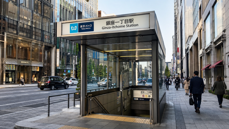 銀座一丁目駅画像