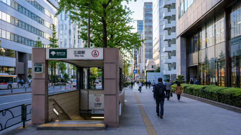 三田駅画像
