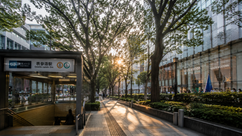 表参道駅画像