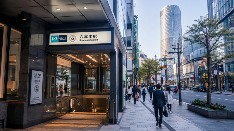 六本木駅画像