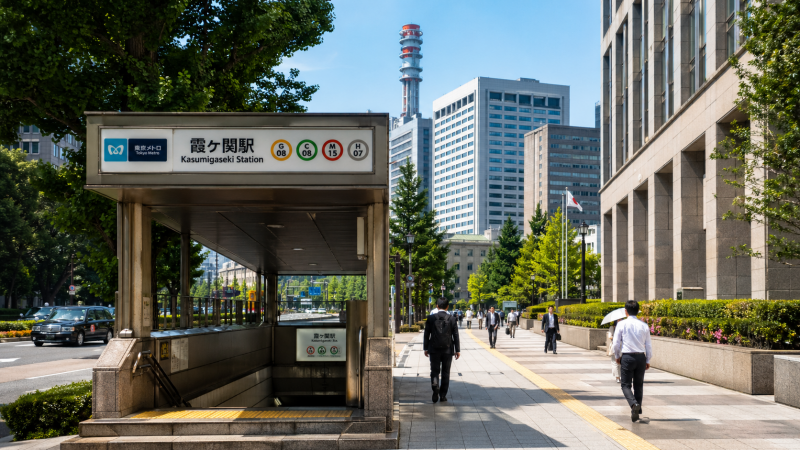 霞ケ関駅画像