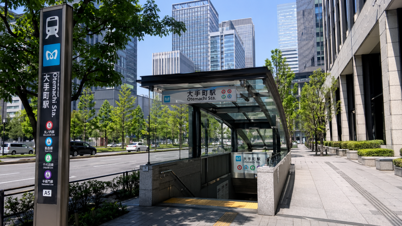 大手町駅画像