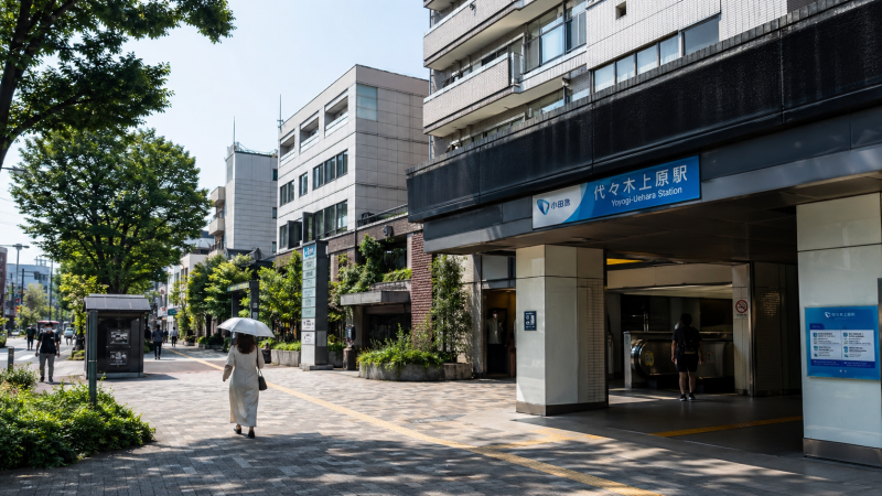 代々木上原駅画像