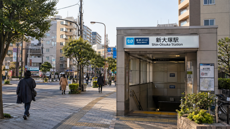 新大塚駅画像