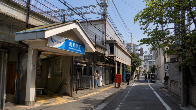 南新宿駅画像