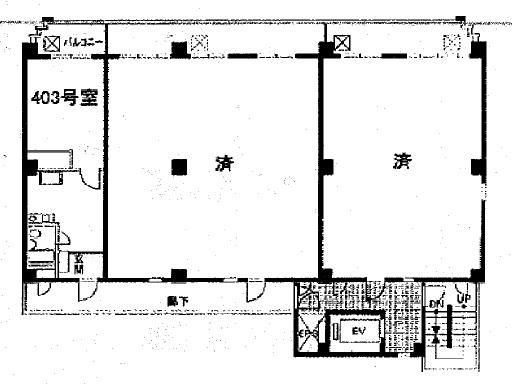 エクセルコート新宿間取り