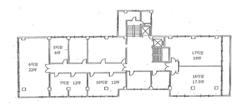 第２東ビル間取り