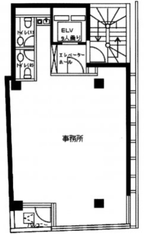 銀座秀芳ビル間取り