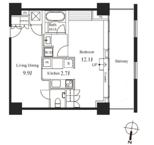 ハンドレットステイレジデンス間取り