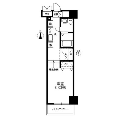 レジディア上野御徒町間取り