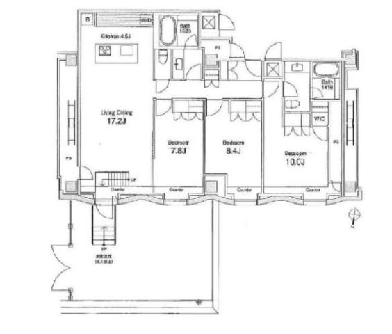 ハンドレットステイレジデンス間取り
