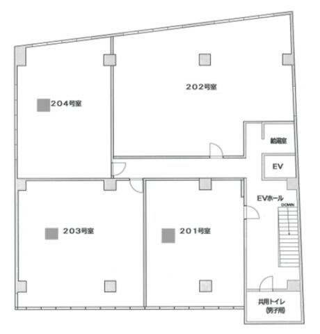 長谷部第１ビル間取り