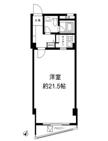 Ｈ＆Ｍ南青山間取り