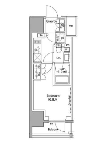ザパークハビオ麻布十番間取り