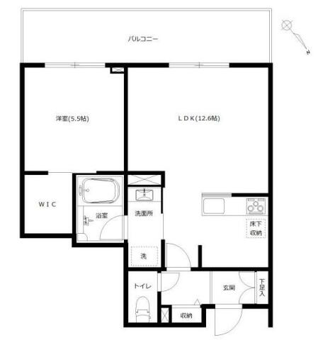 御苑レジデンス間取り