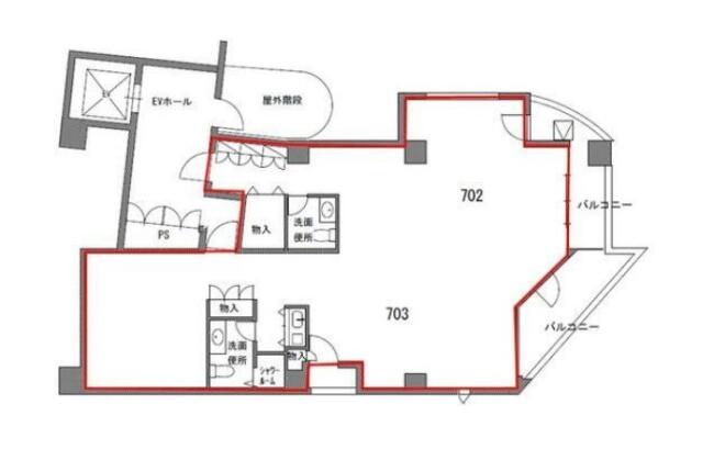 都住創山吹町ビル間取り