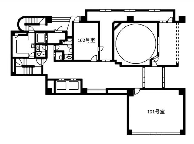 ザパークレックス新富町間取り