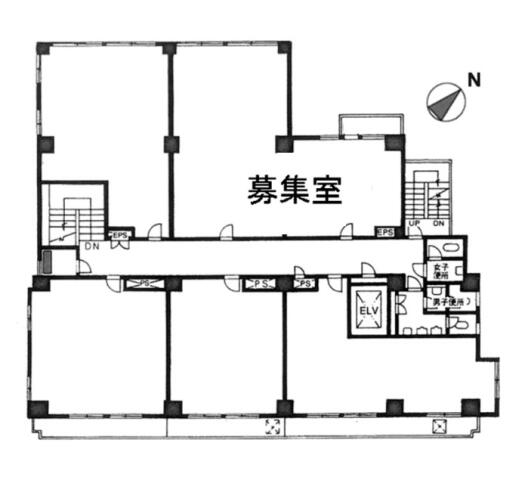 塩田ビル（新宿）間取り