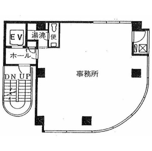 山茂登ビル（神田佐久間町）間取り