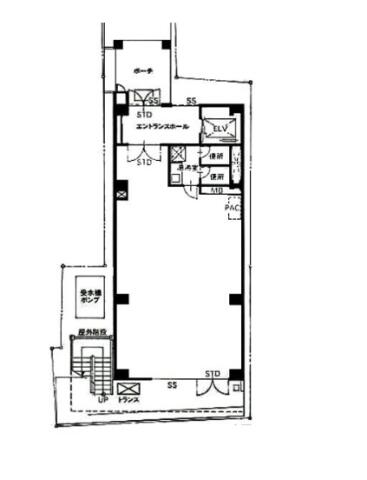 新宿曙橋ビル間取り