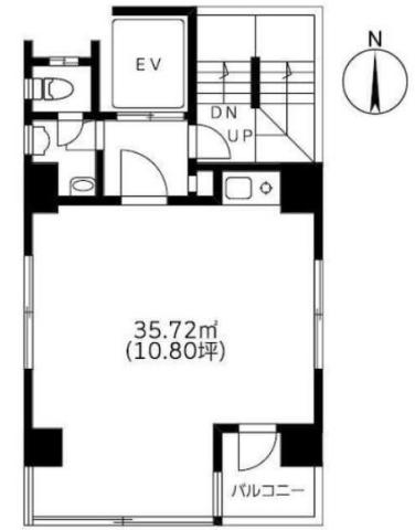 御苑ビル（新宿１丁目）間取り