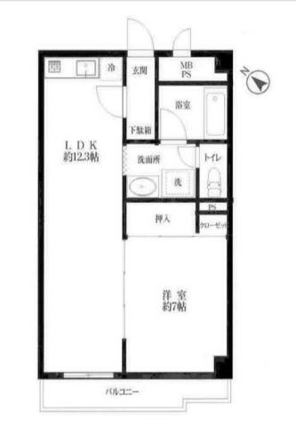 飯田橋ハイタウン間取り