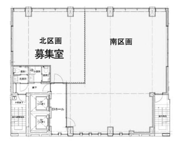 銀座１丁目複合ビル間取り