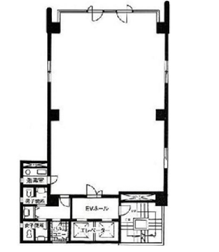 日伸ビル（岩本町）間取り