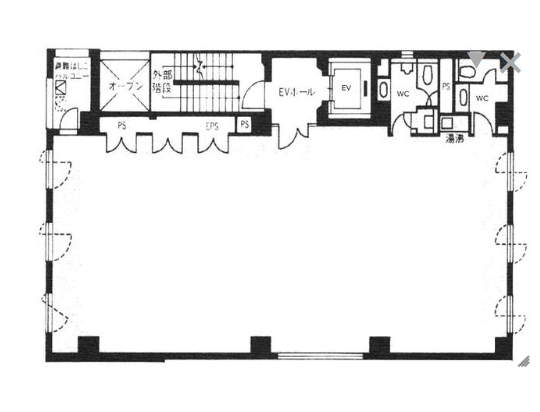 三軒茶屋堀商ビル間取り