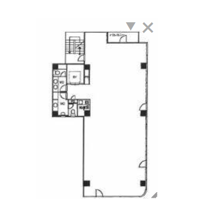 共和１５番館ビル（共和壱五番館）間取り