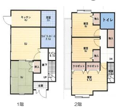 和泉4丁目戸建て（SOHO）間取り