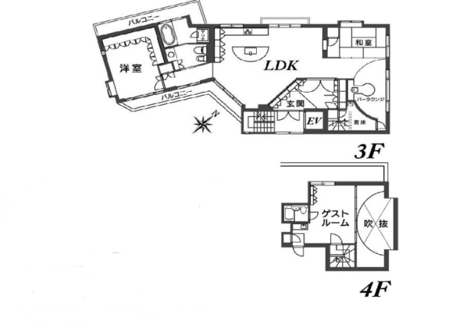  ファミリアワダ（SOHO)間取り