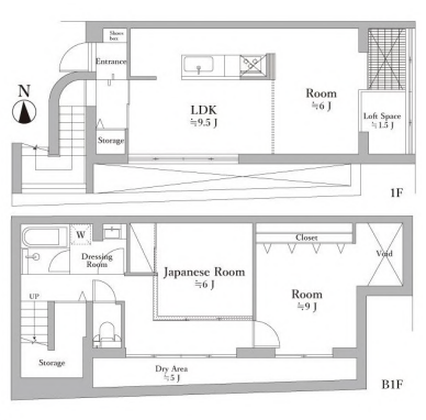 ＡＲＫ　ＴＥＲＲＡＣＥ東新宿間取り