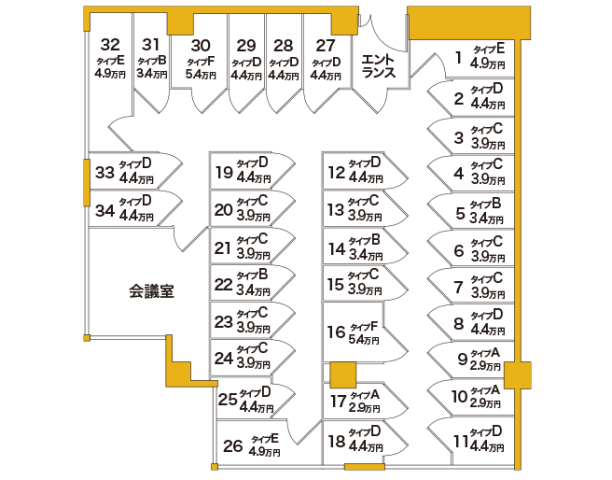 日本橋ライズオフィス2st／レンタルオフィス